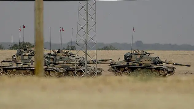 TSK zırhlıları Çobanbey'e girdi