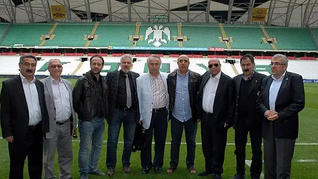 TSYD Genel Başkanı Arkan Konya'da Spor Yazarlarıyla Buluştu