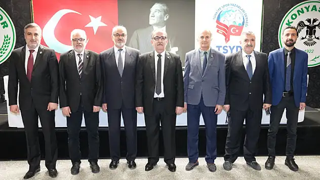 TSYD Konya Şubesi'nde Murat Dönmez yeniden başkan seçildi