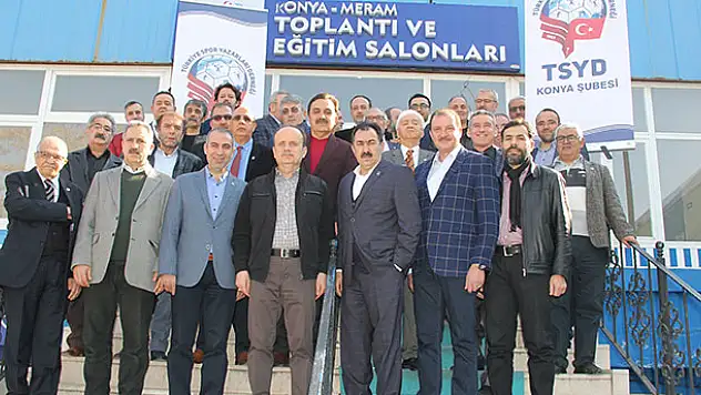 TSYD Konya Şubesinde Recep Çınar güven tazeledi