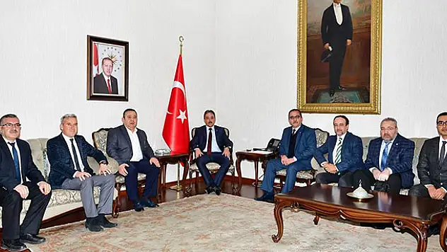 TSYD Konya Şubesinden Vali Toprak'a ziyaret