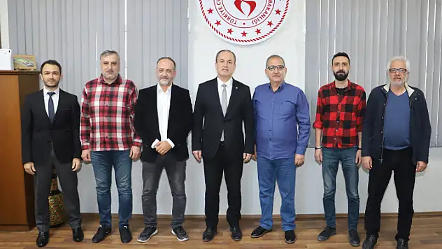 TSYD Konya'dan Şahin'e ziyaret