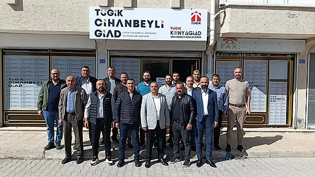 TÜGİK Cihanbeyli'nin ilk başkanı belli oldu