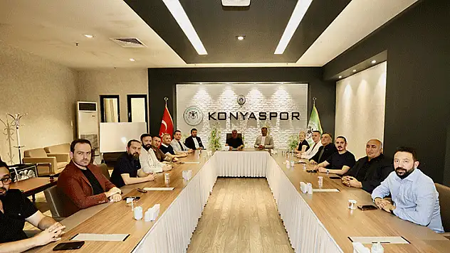 TÜGİK Konya Girişimci İş İnsanları Derneği'nden Başkan Atiker'e 'hayırlı olsun' ziyareti!
