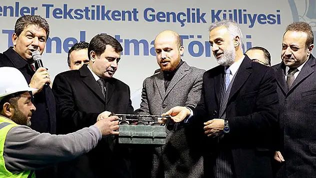 TÜGVA Tekstilkent Gençlik Külliyesi'nin temeli atıldı