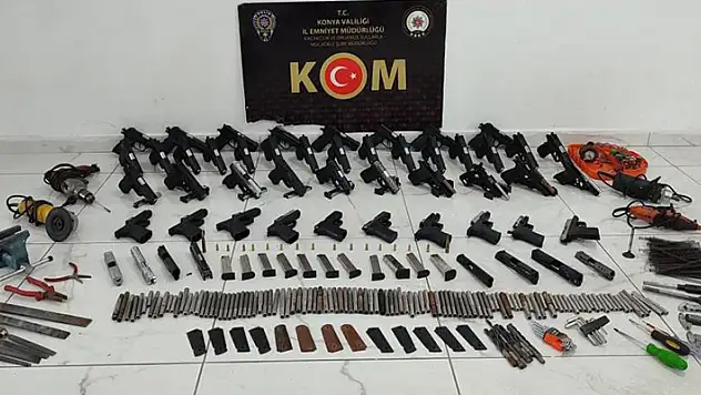 'Tümör' operasyonunun Konya ayağında 7 kişi gözaltına alındı
