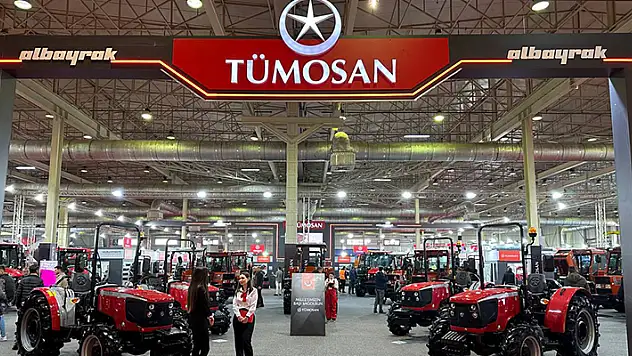 TÜMOSAN, Tarım Fuarı'nda traktör ve Ar-Ge standı ile yerli üretimin nabzını tutuyor