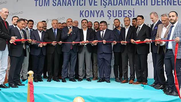 TÜMSİAD Konya Şubesi yeni hizmet binası açıldı