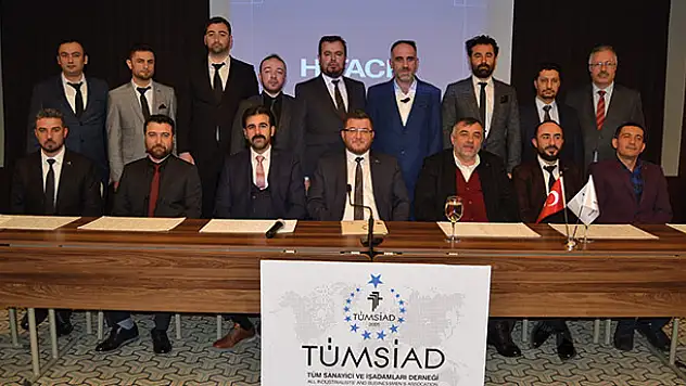 TÜMSİAD Konya Şubesinde yeni yönetim göreve başladı