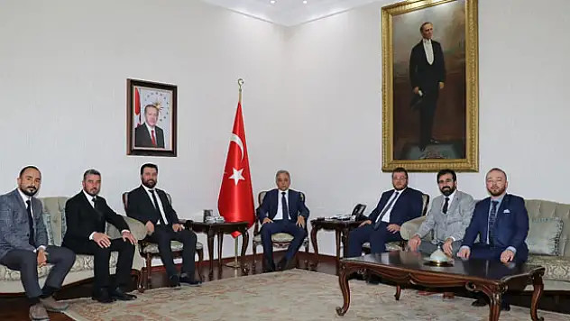 TÜMSİAD Konya Şubesinden Vali Toprak'a ziyaret