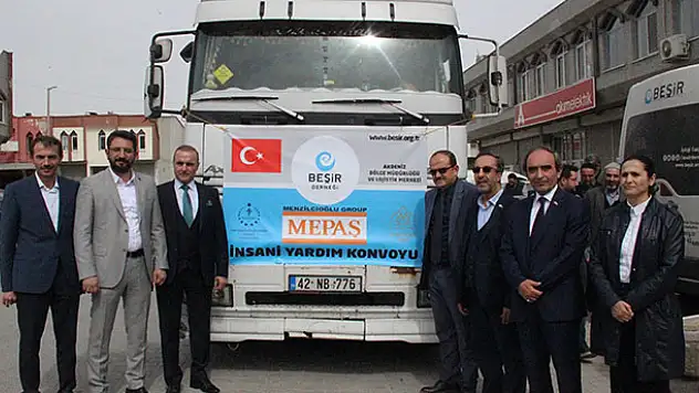 TÜMSİAD ve Beşir Derneğinden Suriyelilere gıda yardımı