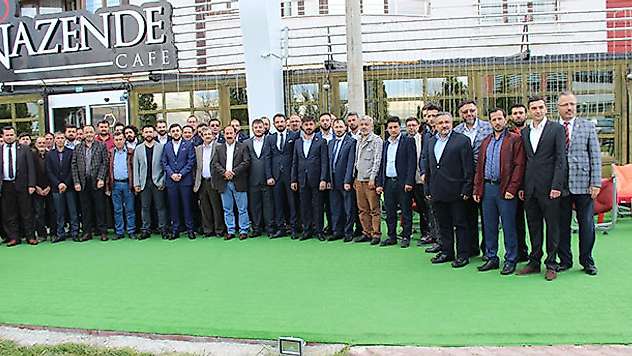 TÜMSİAD yönetimi üyelerle buluştu