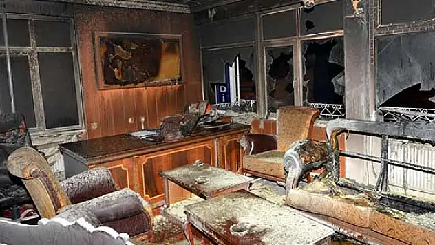 Tunceli'de molotofkokteylli saldırı