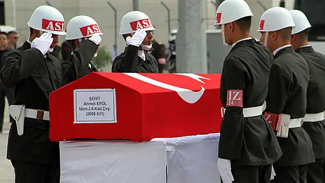 Tunceli şehidi, Türk Yıldızları uçağı ile Konya'ya uğurlandı