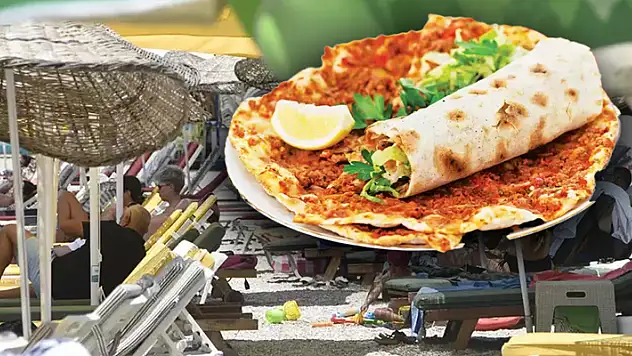 Turizm cennetinde fiyatlar uçtu: Lahmacun bin lira!

