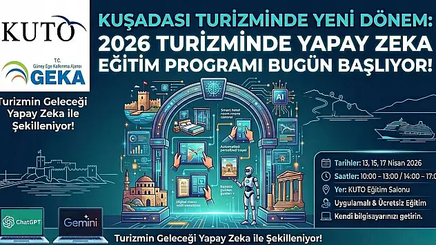 Turizm sektörüne dijital dokunuş: Yapay zeka eğitimi başlıyor