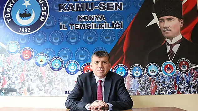 Türk Eğitim Sen Konya 2 Nolu Şube Başkanı Veli Doğrul: Öğretmene de yıpranma verilsin!
