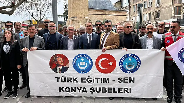Türk Eğitim-Sen Konya'dan okullarda şiddete karşı çağrı