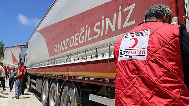 Türk Kızılayı'ndan 'Bayırbucak Türkmenlerine yardım' seferberliği