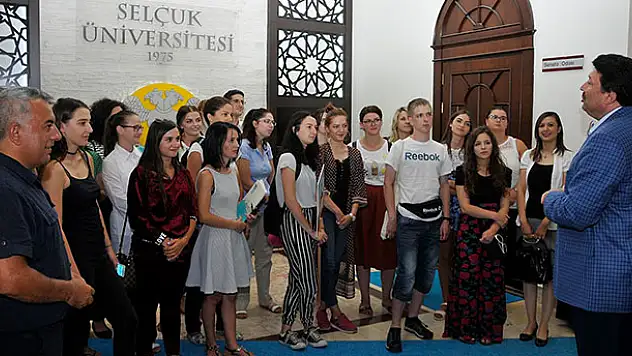 Türk Kültürünü tanımak için Konya'ya geldiler