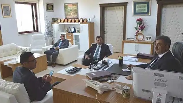 Türk Sağlık-Sen'den Darılmaz'a ziyaret