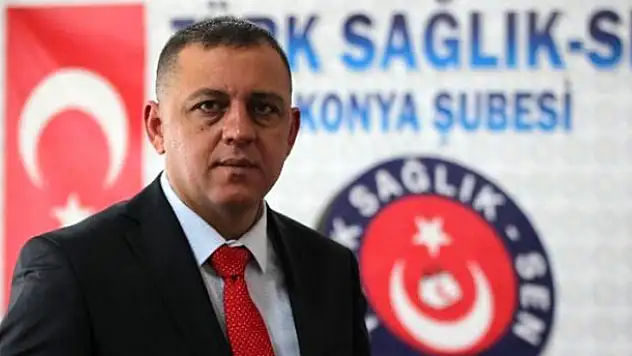 Türk Sağlık-Sen Konya Şube Başkanı Metin Töke'den sağlık çalışanlarına saldırıya kınama