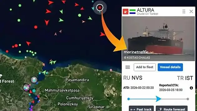 Türk tankerine drone isabet etti