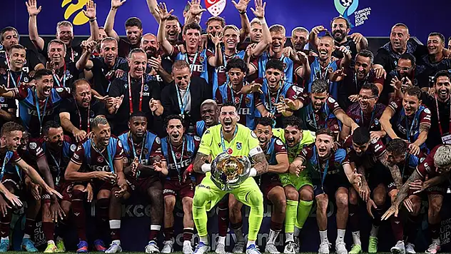 Turkcell Süper Kupa Trabzonspor'un
