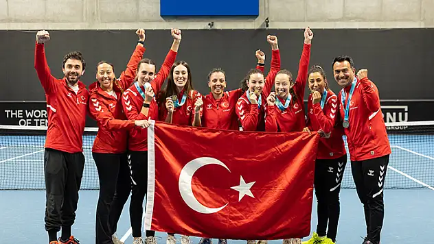 Türkiye A Milli Kadın Tenis Takımı, Litvanya'da tarih yazdı