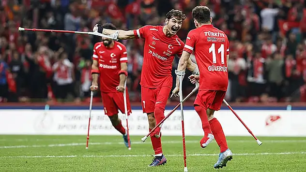 Türkiye, ampute futbolda 'dünya 1 numarası'
