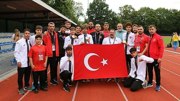 Türkiye Avrupa'dan 39 madalyayla döndü