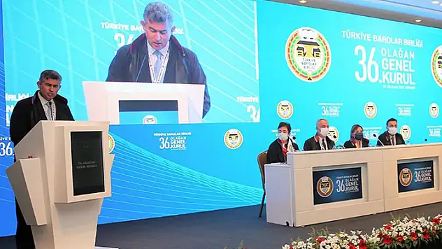 Türkiye Barolar Birliği 36. Olağan Genel Kurulu başladı
