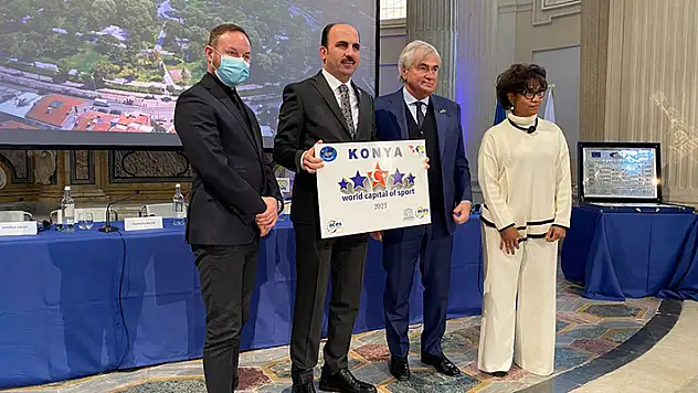 Türkiye'de ilk!  Konya, 2023 Dünya Spor Başkenti oldu