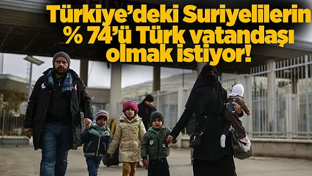 Türkiye'deki Suriyeli mülteciler Türk vatandaşı olmak istiyor