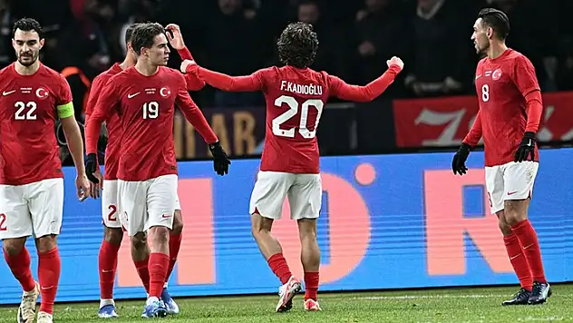 Türkiye deplasmanda Almanya'yı 3-2 mağlup etti
