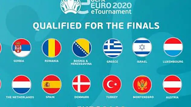 Türkiye, E-EURO 2020'de mücadele edecek