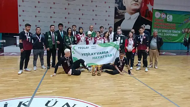 Türkiye Golbol Şampiyonası heyecanı Konya'da yaşandı