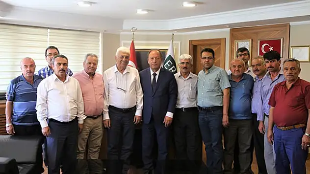 Türkiye Muhtarlar Federasyonundan Başkan Oprukçu'ya ziyaret