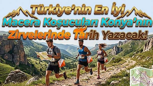 Türkiye'nin en iyi oryantiringcileri Konya'da kıyasıya yarışacak