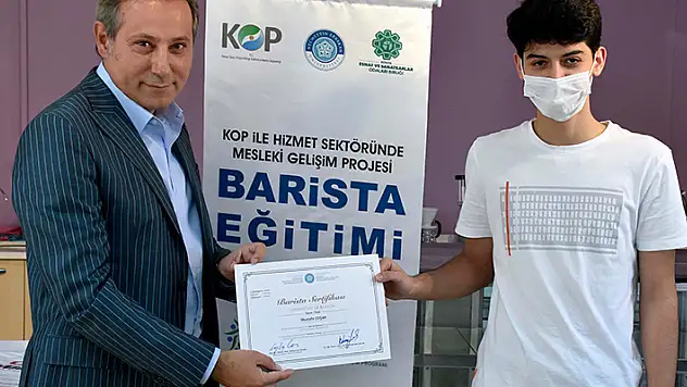 Türkiye'nin kahve uzmanları, KOP desteğiyle Konya'da yetişiyor
