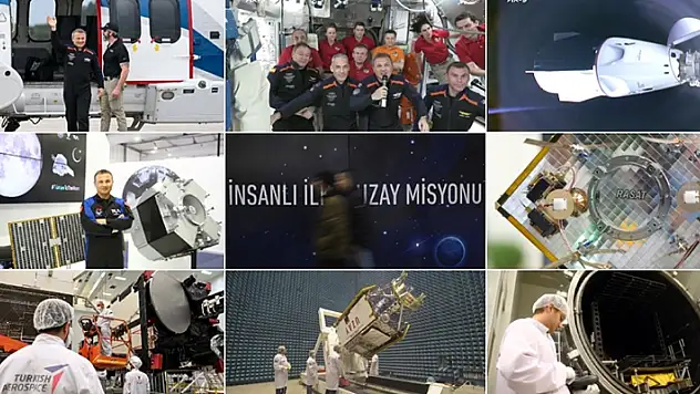 Türkiye'nin uzay ajandasına yeni projeler damga vuracak
