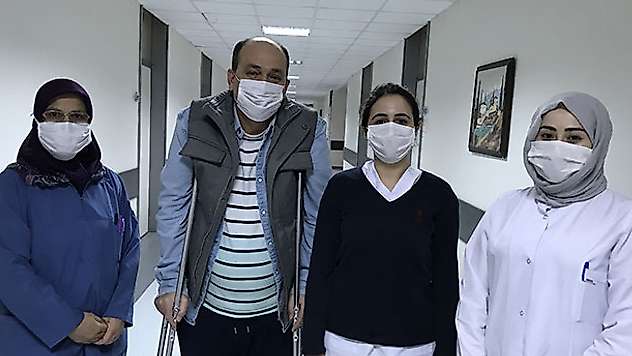 Türkiye'nin yurt dışında Kovid-19 tedavisi gören Türk şoföre ilgisi, Avusturyalıları şaşırttı