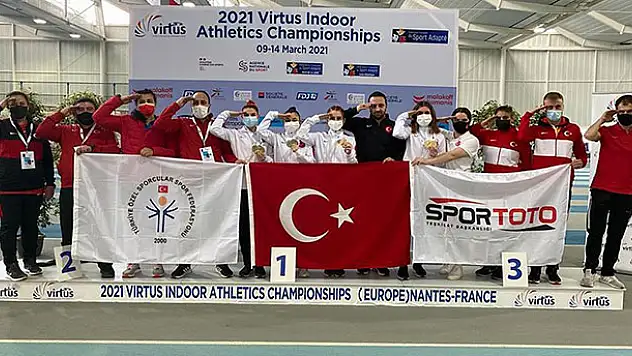 Türkiye Özel Sporcular Kadın Milli Takımı Avrupa şampiyonu oldu