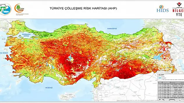 Türkiye topraklarının yarısı tehlike altında
