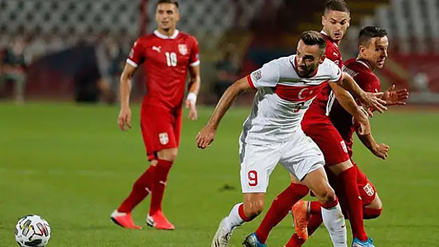 Türkiye UEFA Uluslar Ligi'nde Sırbistan ile berabere kaldı