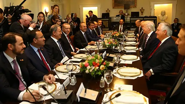 Türkiye ve ABD heyeti öğle yemeğinde buluştu