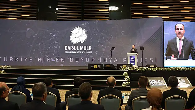 Türkiye'nin en büyük ihya projesi Konya'da yapılacak! Dar-ül Mülk tanıtıldı
