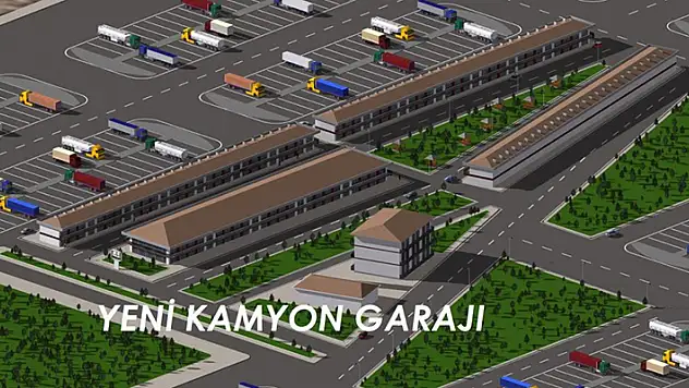 Türkiye'nin en büyük kamyon garajı Konya'ya yapılacak