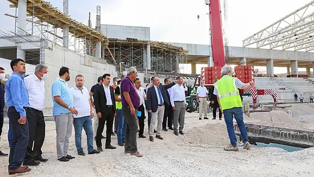 Türkiye'nin tek olimpik veledromu Meram'da yükseliyor
