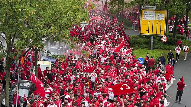 Türkler milli maça hazır
